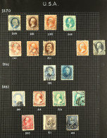 1861 - 1992 USED COLLECTION In A Spring-back Album, Well-filled With Much Here (1500+ Stamps) - Sonstige & Ohne Zuordnung