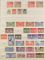 1924 - 2014 MINT AND USED COLLECTION In Three Stockbooks Mainly QEII. Face Value Â£312. - Andere & Zonder Classificatie