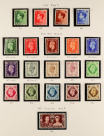 1936-1971 NEVER HINGED MINT COLLECTION In A Stanley Gibbons Albums With Printed Pages From 1840. Includes 1937-47 Set Et - Altri & Non Classificati