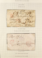STAMP - 1806 EL Variously Redirected From Brighton With Superb Strike Of The 'RETURNED FROM / BRIGHTON' Handstamp, Then  - ...-1840 Precursori