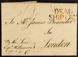 STAMP - DEAL SHIP LETTER 1773 (June Entire Letter From Lisbon (a Bill Of Lading For Lemons) To London 'By The Love, Capt - ...-1840 Voorlopers