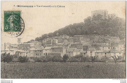 17 Chb*     13 MEYRARGUES VUE D'ENSEMBLE ET LE CHATEAU - Meyrargues