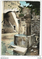 10Stau    83 BARJOLS FONTAINE ET VIEILLE PORTE - Barjols