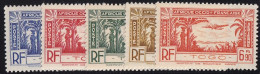 Togo Poste Aérienne N°1/5 - Neuf ** Sans Charnière - TB - Unused Stamps