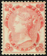 1862-64 3d Pale Carmine-rose Small Corner Letters, SG 77, Unused, Well-centered And Fresh. Cat Â£2700. - Other & Unclassified