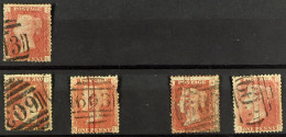 UNDERPRINTS / OVERPRINTS A Range Of 14 Used 1d, 1Â½d And 2d Line Engraved Stamps With J & C Boyd & Co.,Â CopestakeÂ Moor - Andere & Zonder Classificatie