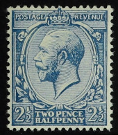 1912-24 2Â½d Pale Milky Blue Wmk Cypher, Spec N21(7), Never Hinged Mint With Royal Philatelic Soc. Certificate For The O - Zonder Classificatie