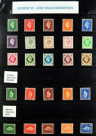 1936-51 Basically Complete Never Hinged Mint, Incl. Sideways And Inverted Watermarks, KE8 Issues Etc. S.T.C. Â£1100. (10 - Ohne Zuordnung