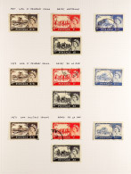 1952 - 2009 COLLECTION Of Fine Used Stamps On Pages, Note Wildings 1952-54 & 1955-58 Sets, Watermark Varieties, 1955-196 - Other & Unclassified