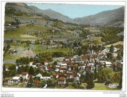 14Ve    38 THEYS VUE GENERALE AERIENNE LE CENTRE ET COL DU BARIOZ - Theys