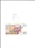 BELGIQUE BILLET 100 FRANCS ETAT - 100 Franchi