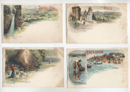 16 Cartes Postales Précurseurs Style Gruss Editeur Sirven Toulouse - - Midi-Pyrénées