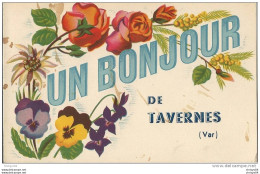 27Or   83 TAVERNES UN BONJOUR - Tavernes