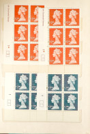 1999 - 2003 HIGH VALUES Collection Including 1999 Plate Blocks Of 4 And 6, SG Y1800/03 (the Blocks Of 6 Have The Ensched - Other & Unclassified