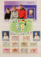 1969 - 2004 JERSEY COLLECTION In Stockbook With Nearly All Stamps Being Never Hinged Mint. Mainly 1990 Onwards. Face Val - Otros & Sin Clasificación