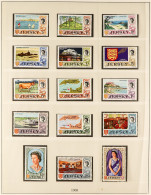 JERSEY 1969 - 2010 NEAR - COMPLETE COLLECTION Of Never Hinged Mint Stamps & Miniature Sheets In 4 Lindner Hingeless Lind - Autres & Non Classés