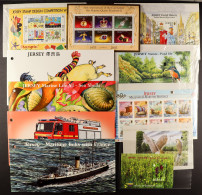 JERSEY FACE VALUE BOX Of Presentation Packs And Miniature Sheets. Face Value Â£461. - Sonstige & Ohne Zuordnung