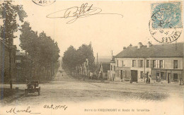 ROCQUENCOURT La Mairie Et La Route De Versailles - Rocquencourt