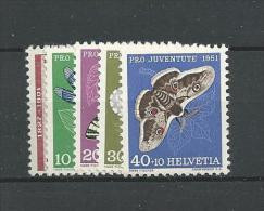 1951 MNH Schweiz, Suisse, Helvetia, Zwitserland, Postfris - Neufs