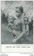 43Or  Sierra Leone Seins Nus Nue Mother And Twins - Sierra Leona