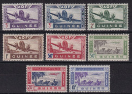 Guinée Poste Aérienne N°10/17 - Neuf ** Sans Charnière - TB - Unused Stamps