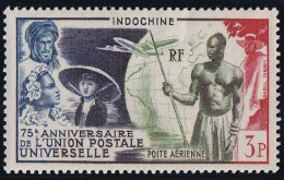 Indochine Poste Aérienne N°48 - Neuf ** Sans Charnière - TB - Aéreo