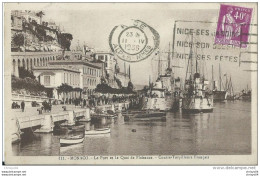 44Ri    Monaco Le Port Et Quai De Plaisance Contre Torpilleurs Français - Hafen