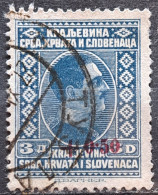 KING ALEXANDER-3 D-OVERPRINT +0.50-POSTMARK TUZLA-BOSNIA-SHS-YUGOSLAVIA-1926 - Usados