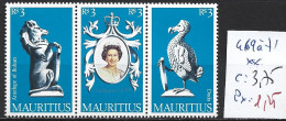 MAURICE 469 à 71 ** Côte 3.75 € - Maurice (1968-...)