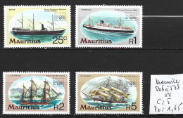MAURICE 506 à 508 ** Côte 5 € - Maurice (1968-...)