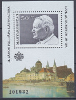 Hongrie 1991 ** Visite Du Pape En Hongrie (1B) - Unused Stamps