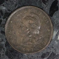  Argentine / Argentina, , 2 Centavos, 1885, , Bronze, TB+ (VF),
KM#33 - Argentine