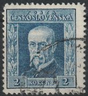 TCHECOSLOVAQUIE - Président Masaryk - Usati