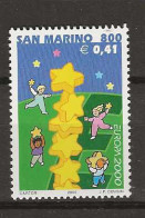 2000 MNH San Marino Mi 1883 Postfris** - Nuovi