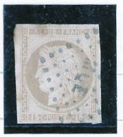MARTINIQUE  N°19 -COLONIES GÉNÉRALES CÉRÈS 15c BISTRE -GROS CHIFFES -Obl LOSANGE M Q E- BELLES MARGES - Used Stamps