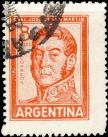 Argentine 1965. ~ YT 705 - 8 P. San Martin - Used Stamps