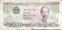 Viet-nam 2000 Dong 1988 - Andere - Azië