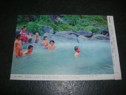 Taiwan Source D Eau Chaude Femme Au Bain Hot Spring  TB - Taiwan