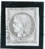 MARTINIQUE  N°20 -COLONIES GÉNÉRALES CÉRÈS 30c BRUN -Obl LOSANGE M Q E- - Used Stamps