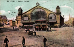 N°133 D1 LE HAVRE LA GARE D ARRIVEE - Bahnhof