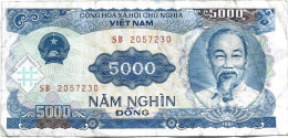 Viet-nam 5000 Dong 1991 - Autres - Asie