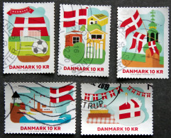 Denmark 2019    Minr.1963-67   (O)        (lot K 233) - Usati