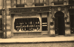 Martres Tolosane * Carte Photo * Devanture Commerce Magasin Porcelaines Cristaux Faïencerie Du Matet Faïences - Autres & Non Classés