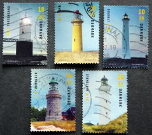 Denmark 2019   Lighthouse   Minr.1974-78   (O) (lot K 245) - Usado