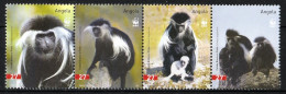 2004 Angola Colobus Monkey Set MNH** B529 - Apen