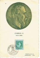 N° 301 Charles III Sur CP Journée Du Timbre 6 Mars 1938 - Storia Postale