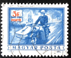 Hungria 1973 / Postman/ Sidecar / Hungary / Hongrie / Motorcycles / Motociclettes / Motorräder - Motorbikes