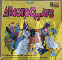 LES ARISTOCHATS Avec Livre Intérieur  Par Maurice CHEVALIER    DISNEYLAND RECORD  ST 3995   (CM1) - Bambini