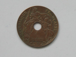 INDOCHINE - 1 Cent 1938  *****  EN ACHAT IMMEDIAT **** - Indochina Francesa