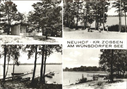 72357879 Neuhof Zossen Bungalow Wuensdorfer See Badestrand Bootssteg Neuhof Zoss - Zossen